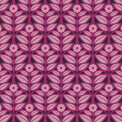 Spices Fusion Impressions Pink Fabric Yardage