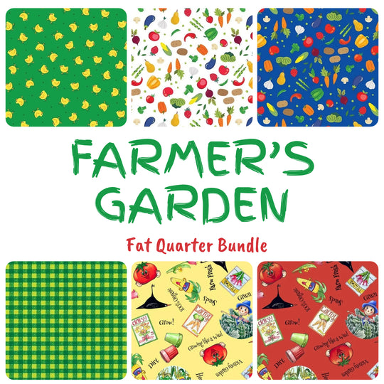 Farmer's Garden Fat Quarter Bundle