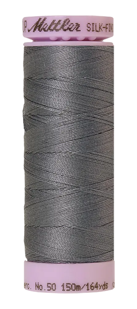 Mettler Cotton Silk Finish 50wt 150m Flint Stone