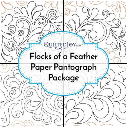 Flocks of a Feather Paper Pantograph Package