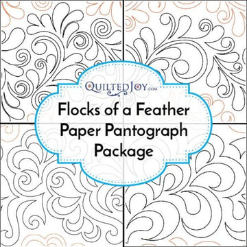 Flocks of a Feather Paper Pantograph Package
