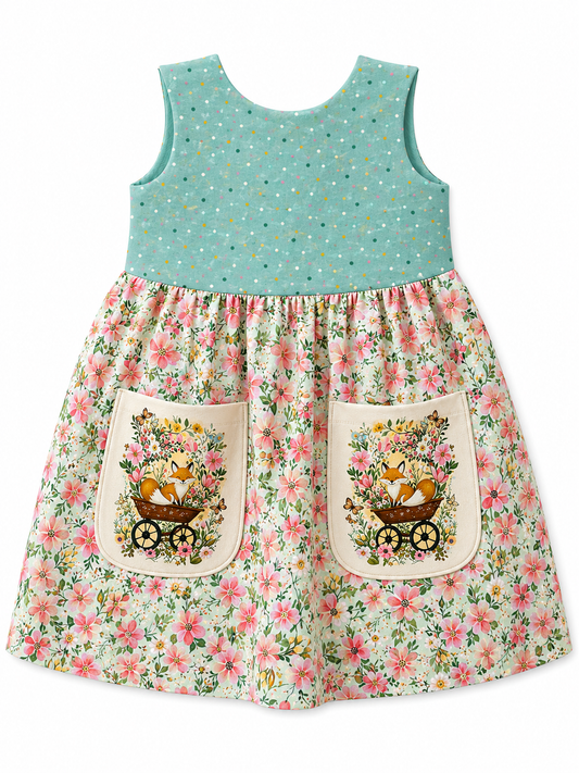 Flora and the Fox Girls Jumper Kit sewing kit