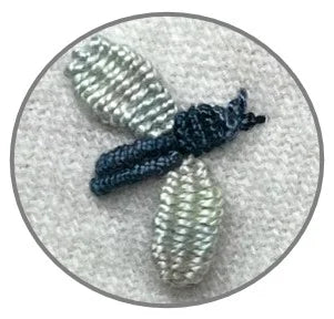 Garden of Embroidered Bugs Book