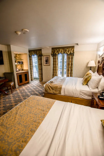 French Lick Resort elegant guest room interior