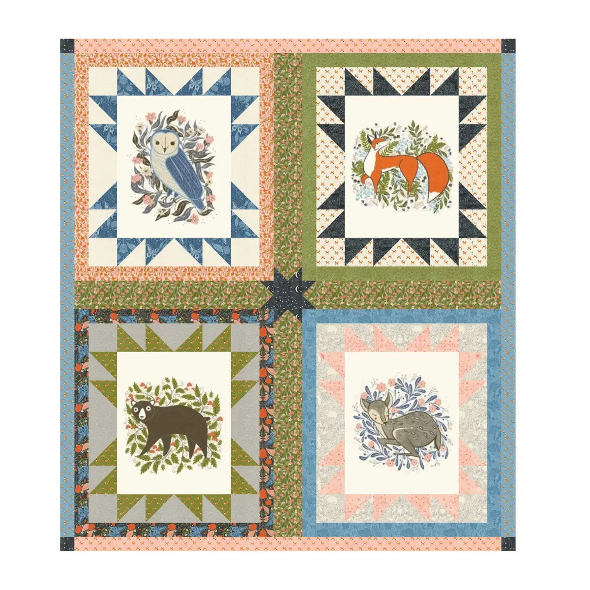 Frolic in Florals Quilt Kit