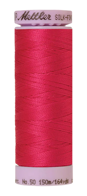 Mettler Cotton Silk Finish 50wt 150m Fuschia