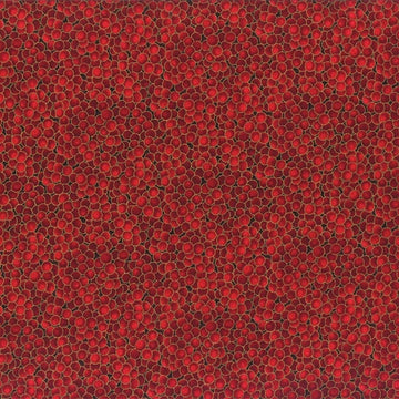Christmas Wish Scarlet Gold Berries Fabric Yardage - quilt fabric for sewing and quilting projects