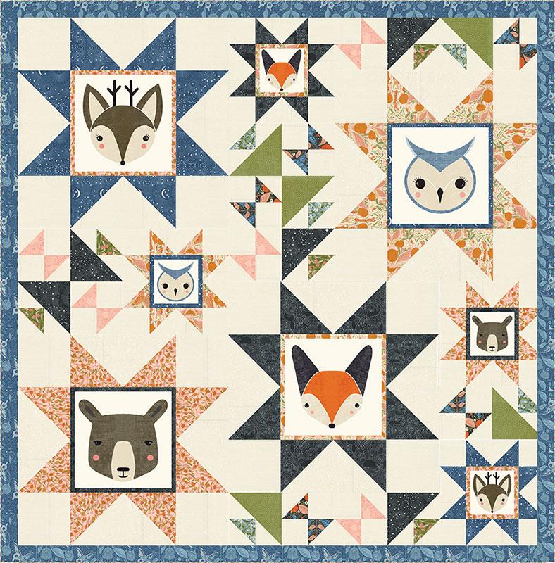 Woodland Friends Quilt Pattern Image