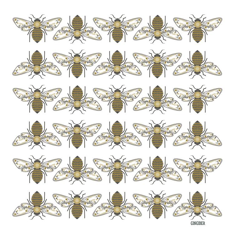 Bee Tea Towel Product Image