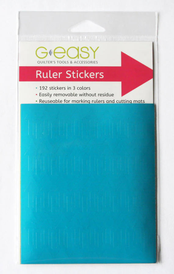 GEasy Ruler Stickers Tropical Brights Palette – Quilted Joy