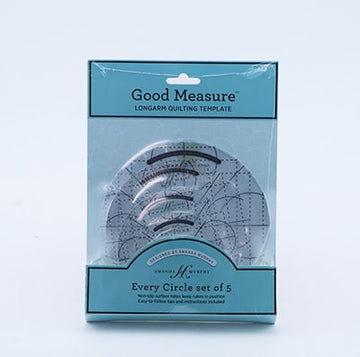Longarm Every Circle Quilting Template Set Product Photo