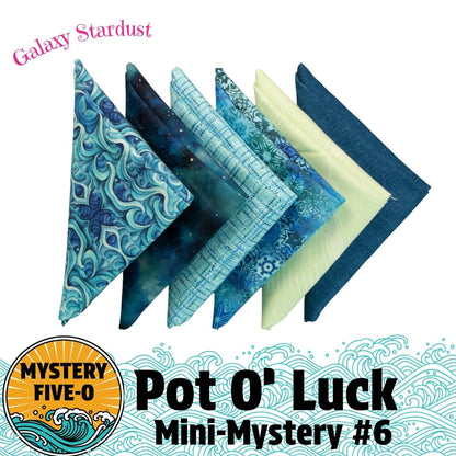 Mystery Five-0 Galaxy Stardust Pot O Luck fat quarter bundle