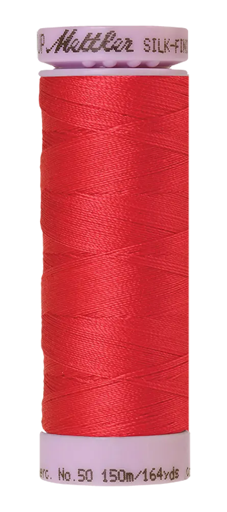Mettler Cotton Silk Finish 50wt 150m Geranium