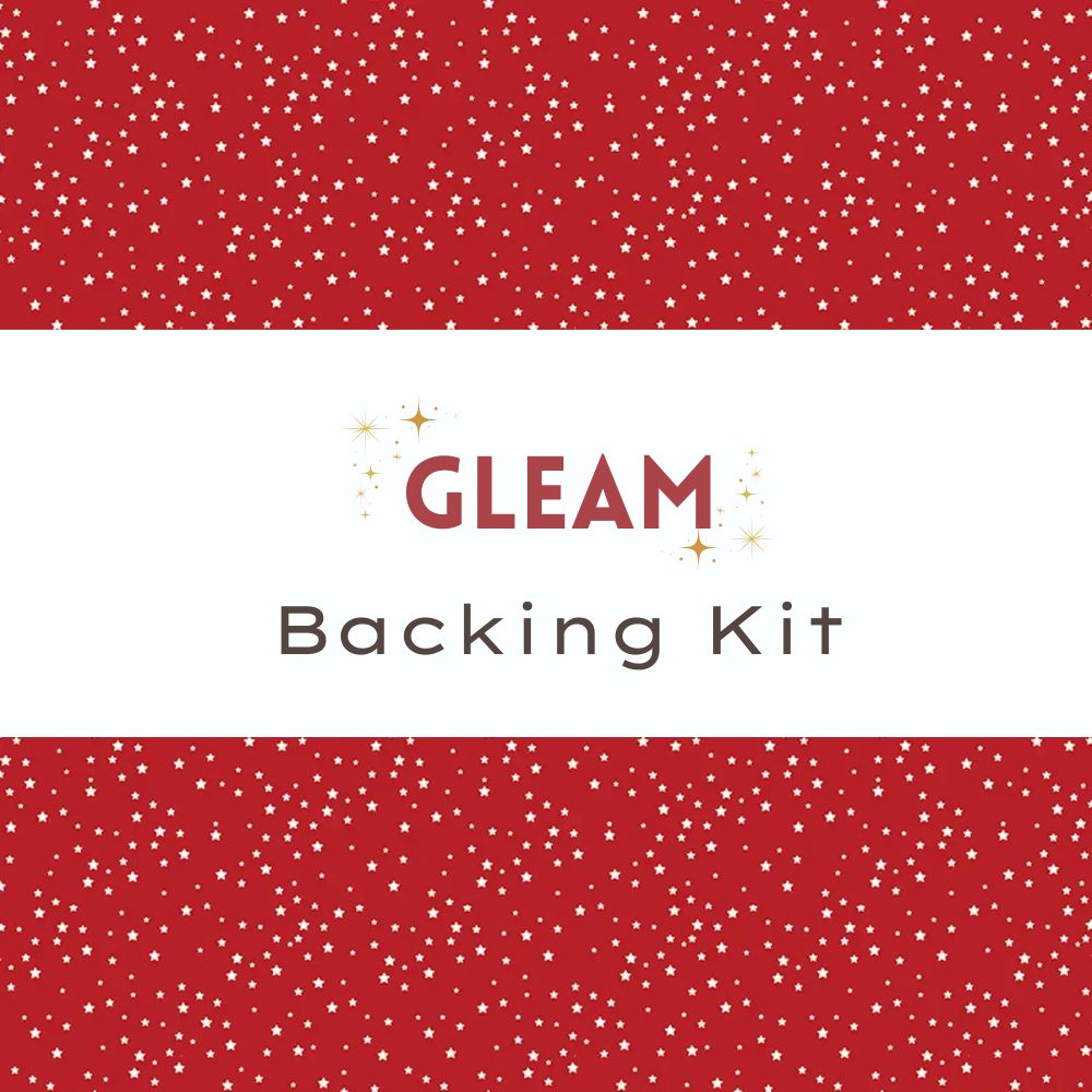 Gleam Backing Kit Red Stars