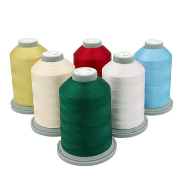 Glide Thread Christmas Colors Collection Bundle - image 1 - quilting thread for machine and hand quilting