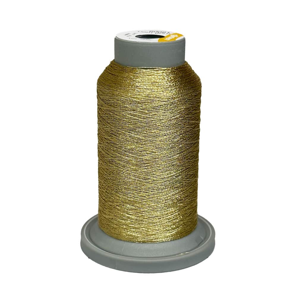 Giold Thread Glisten Thread Light Gold 60091 1000m – Quilted Joy