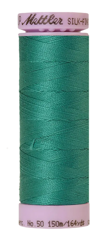 Mettler Cotton Silk Finish 50wt 150m Green