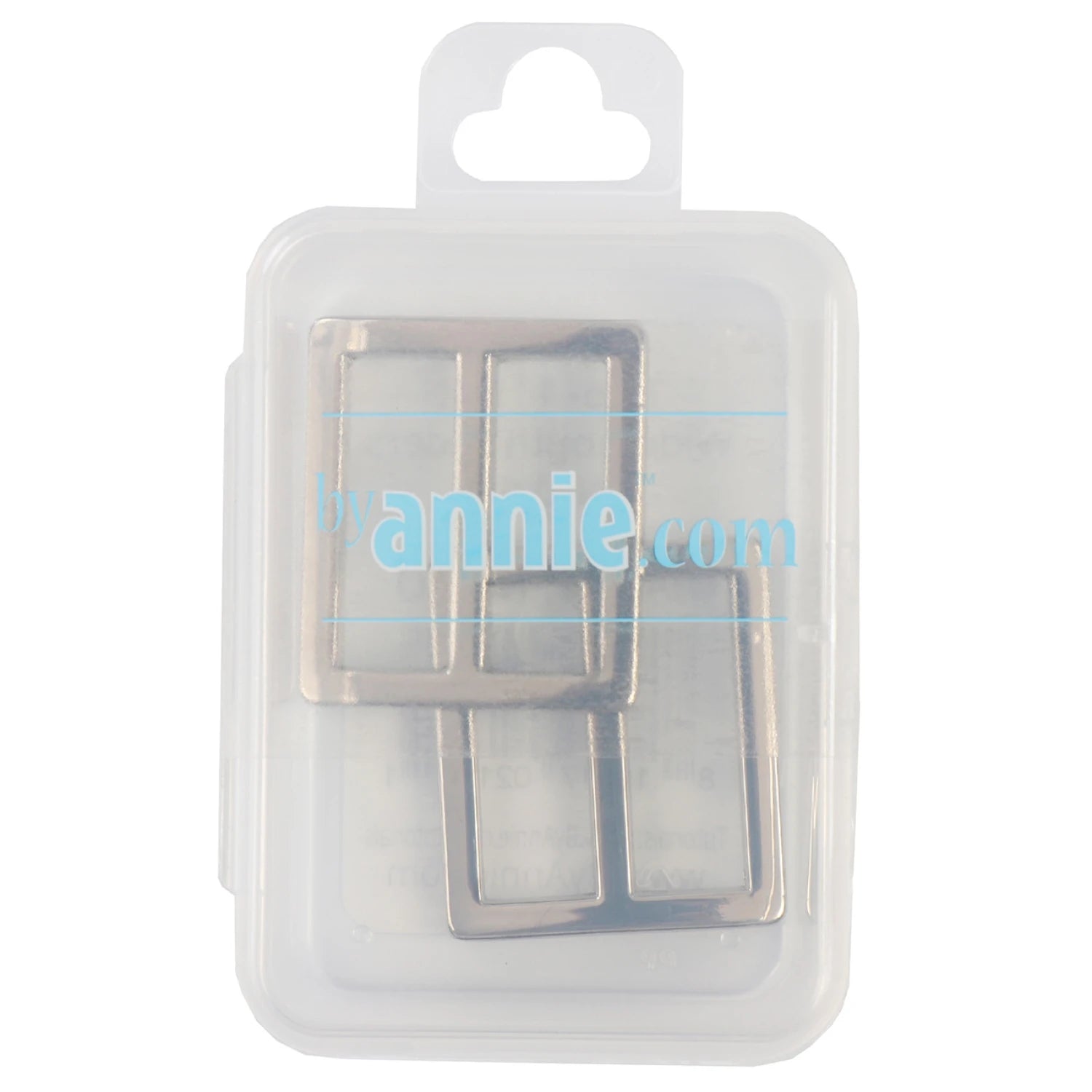 Slider Flat Widemouth 1in Nickel Set of Two