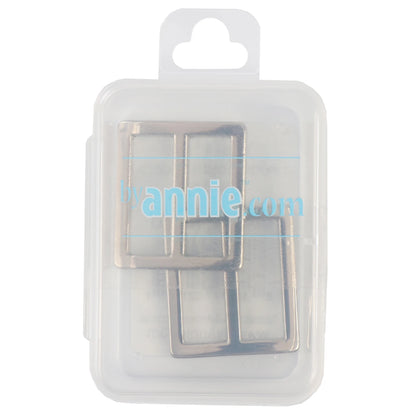 Slider Flat Widemouth 1in Nickel Set of Two