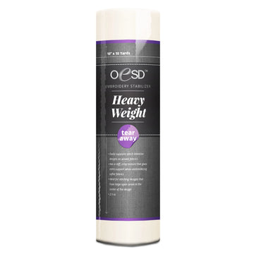 OESD Heavy Weight White 10in x 10 yds - quilting supply from Quilted Joy