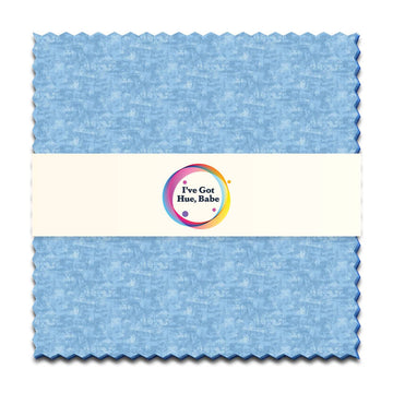 I've Got Hue, Babe Blue Moon 5" Squares - image 1 - quilting supply from Quilted Joy