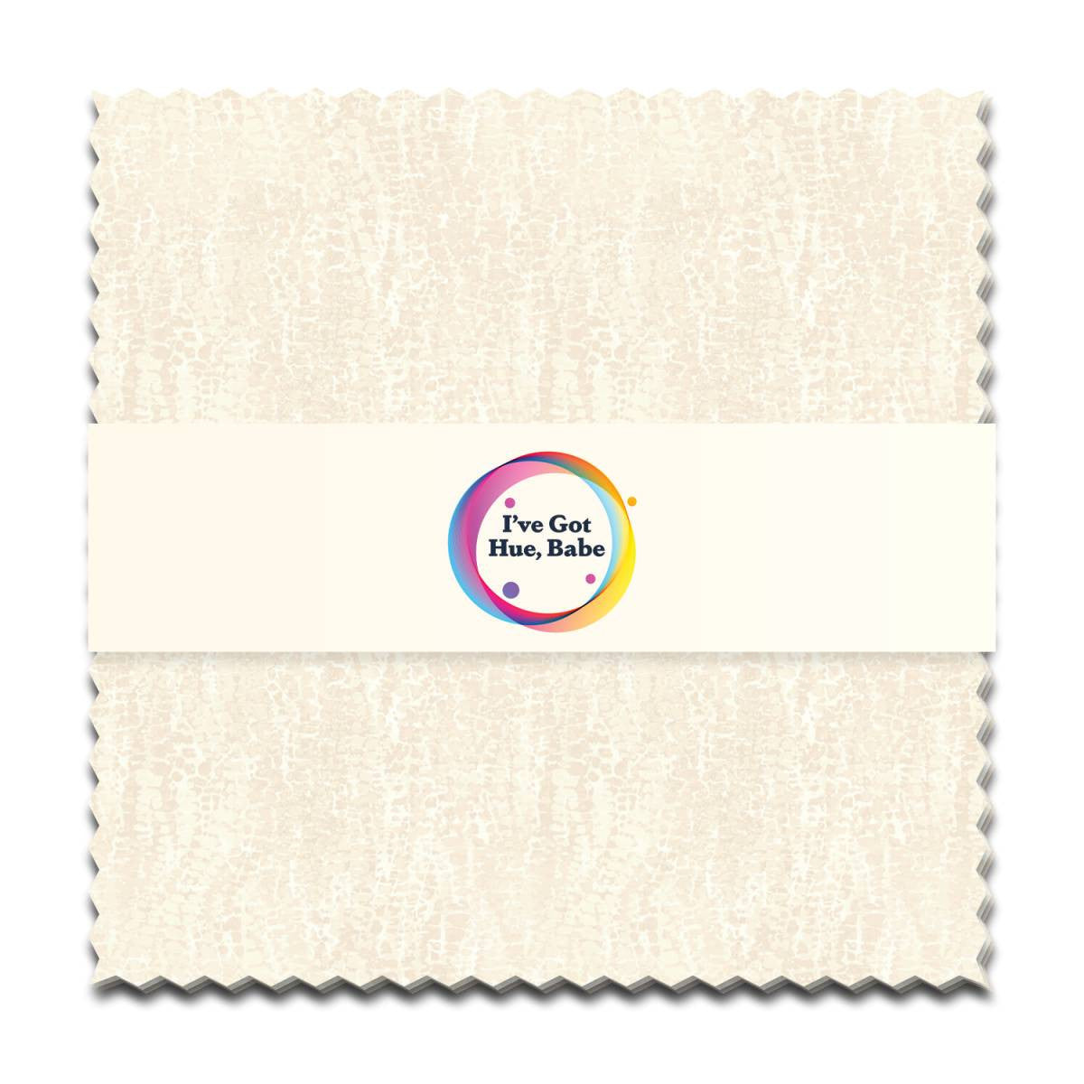 I've Got Hue, Babe Crème de la Crem 5" Squares - image 1 - quilting supply from Quilted Joy