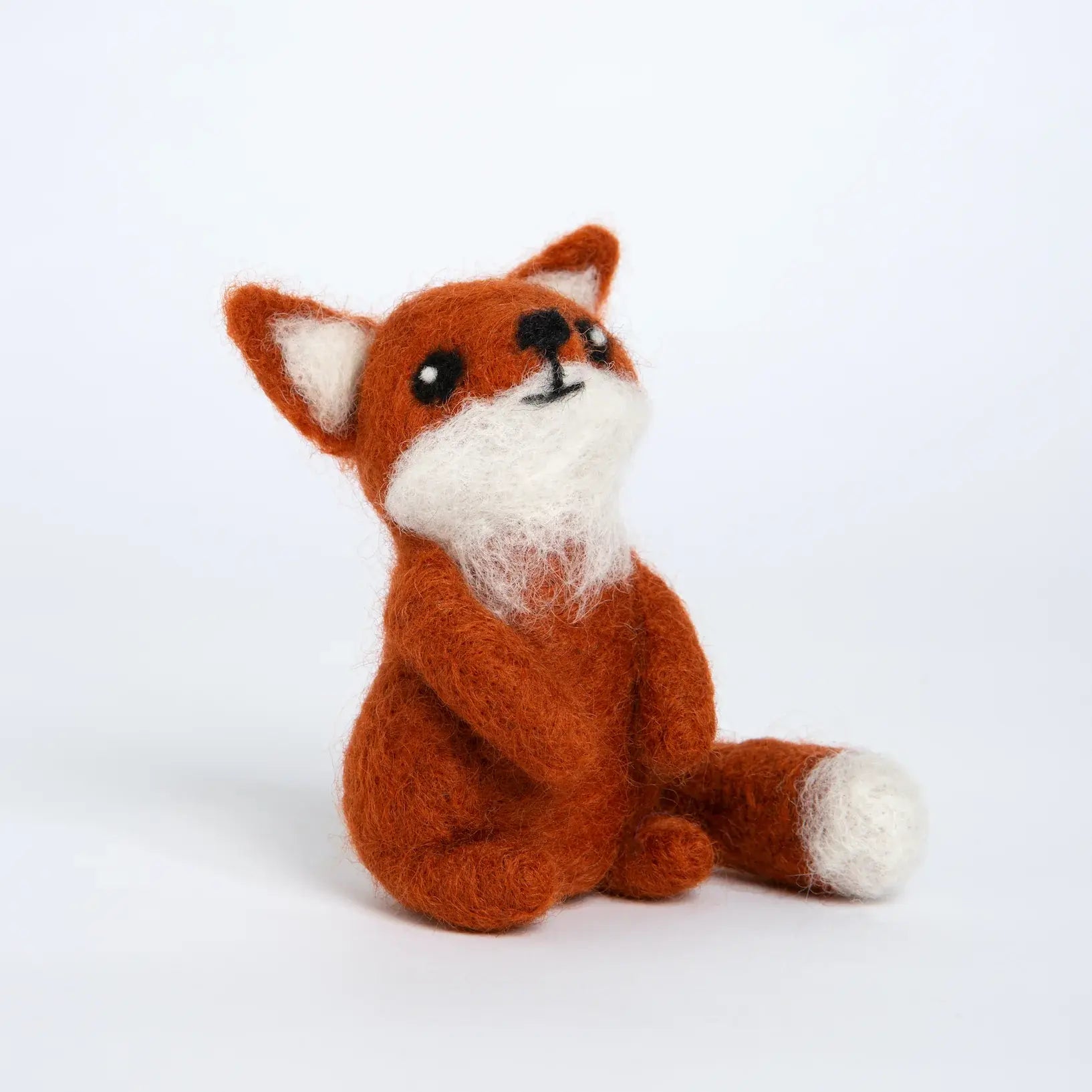 Fox Cub Mini Needle Felting Kit