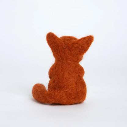 Fox Cub Mini Needle Felting Kit