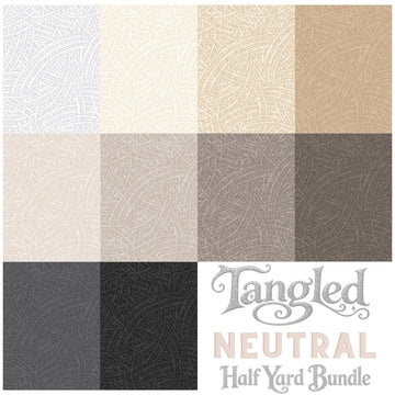 Tangled Neutral Half Yard Bundle