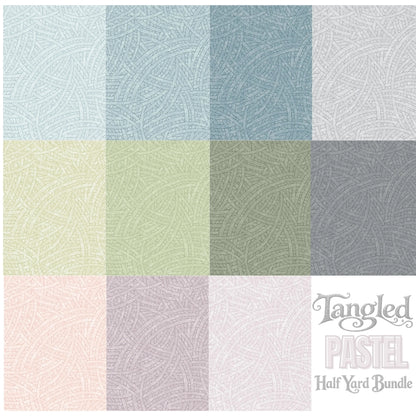 Tangled Pastel Half Yard Bundle