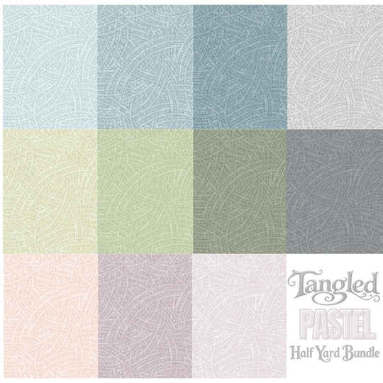 Tangled Pastel Half Yard Bundle
