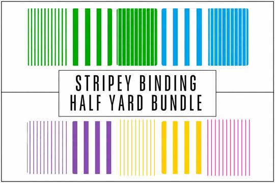 Stripey Binding Half Yard Bundle