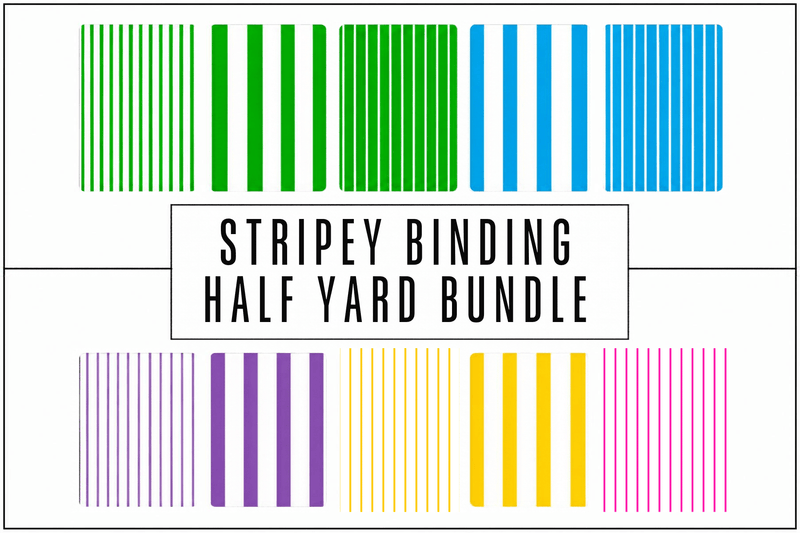 Stripey Binding Half Yard Bundle
