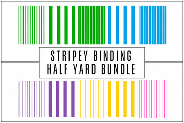 Stripey Binding Half Yard Bundle