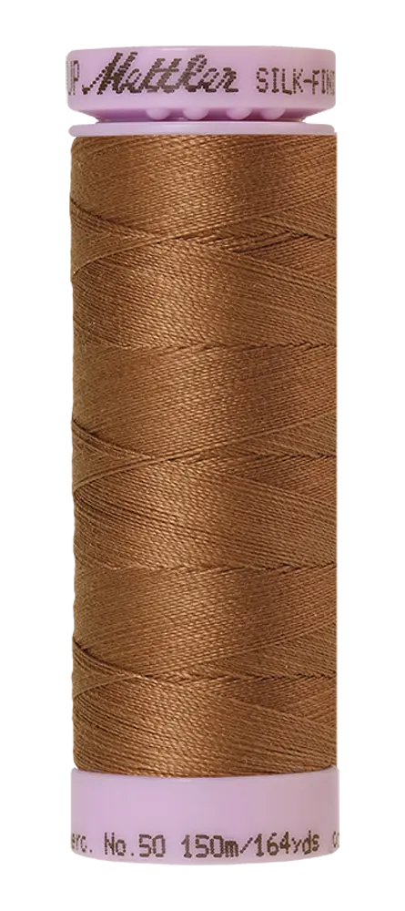 Mettler Cotton Silk Finish 50wt 150m Hazelnut