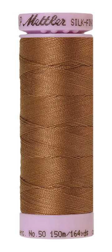 Mettler Cotton Silk Finish 50wt 150m Hazelnut