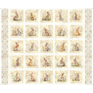 Hunny Bunny Block Panel - 5 yard Short Bolt