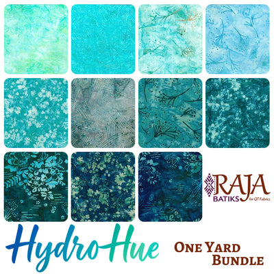 HydroHue Raja Batiks One Yard Bundle