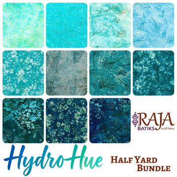 HydroHue Raja Batiks Half Yard Bundle