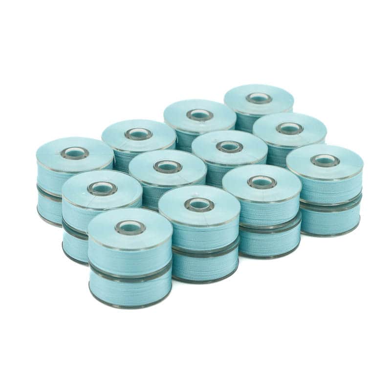 DecoBob Bobbins Prewound Exclusive - 933 Light Teal- M Size Bobbins