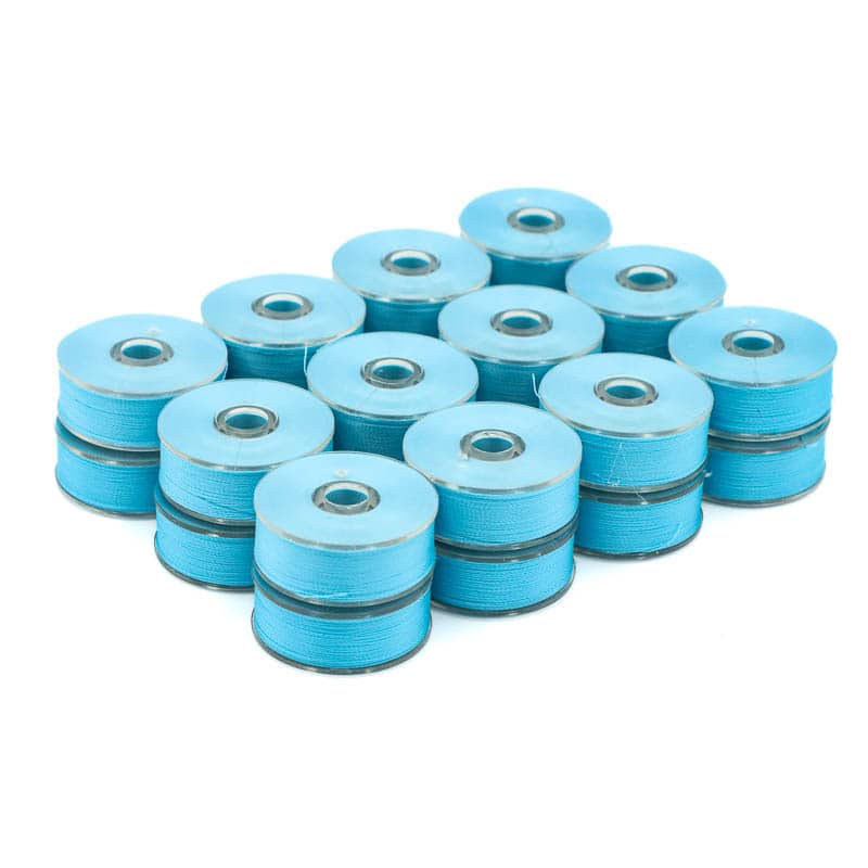 DecoBob Bobbins Prewound Exclusive - 932 Peacock Blue - M Size Bobbins