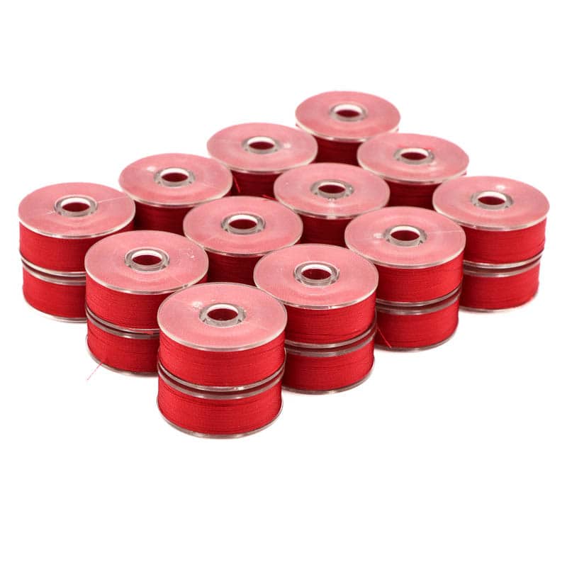 DecoBob Bobbins Prewound Exclusive - 924 Brick Red - M Size Bobbins