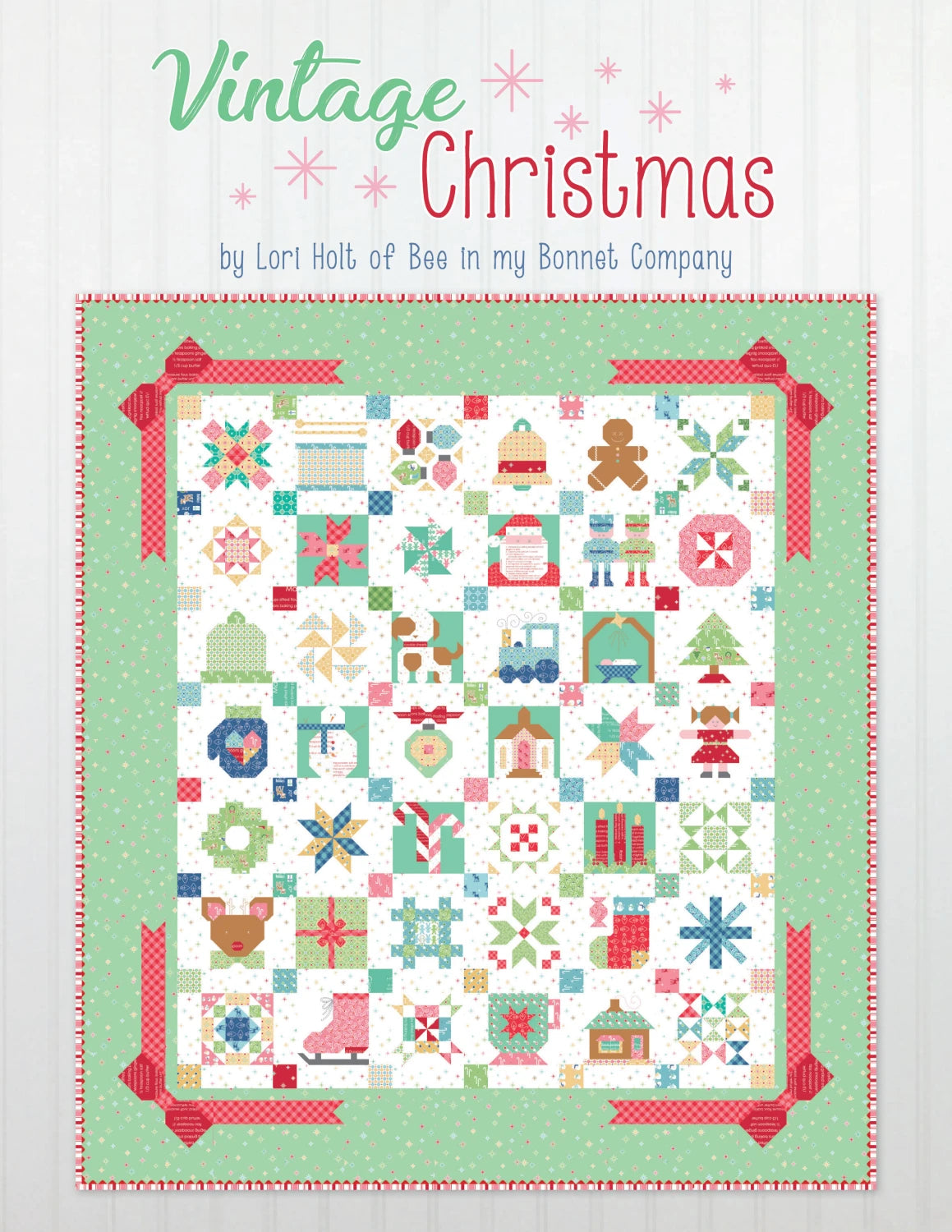Vintage Christmas Book - image 1 - quilting book with patterns and instructions