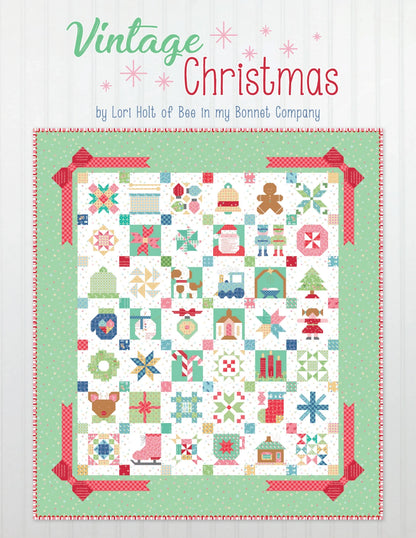 Vintage Christmas Book - image 1 - quilting book with patterns and instructions