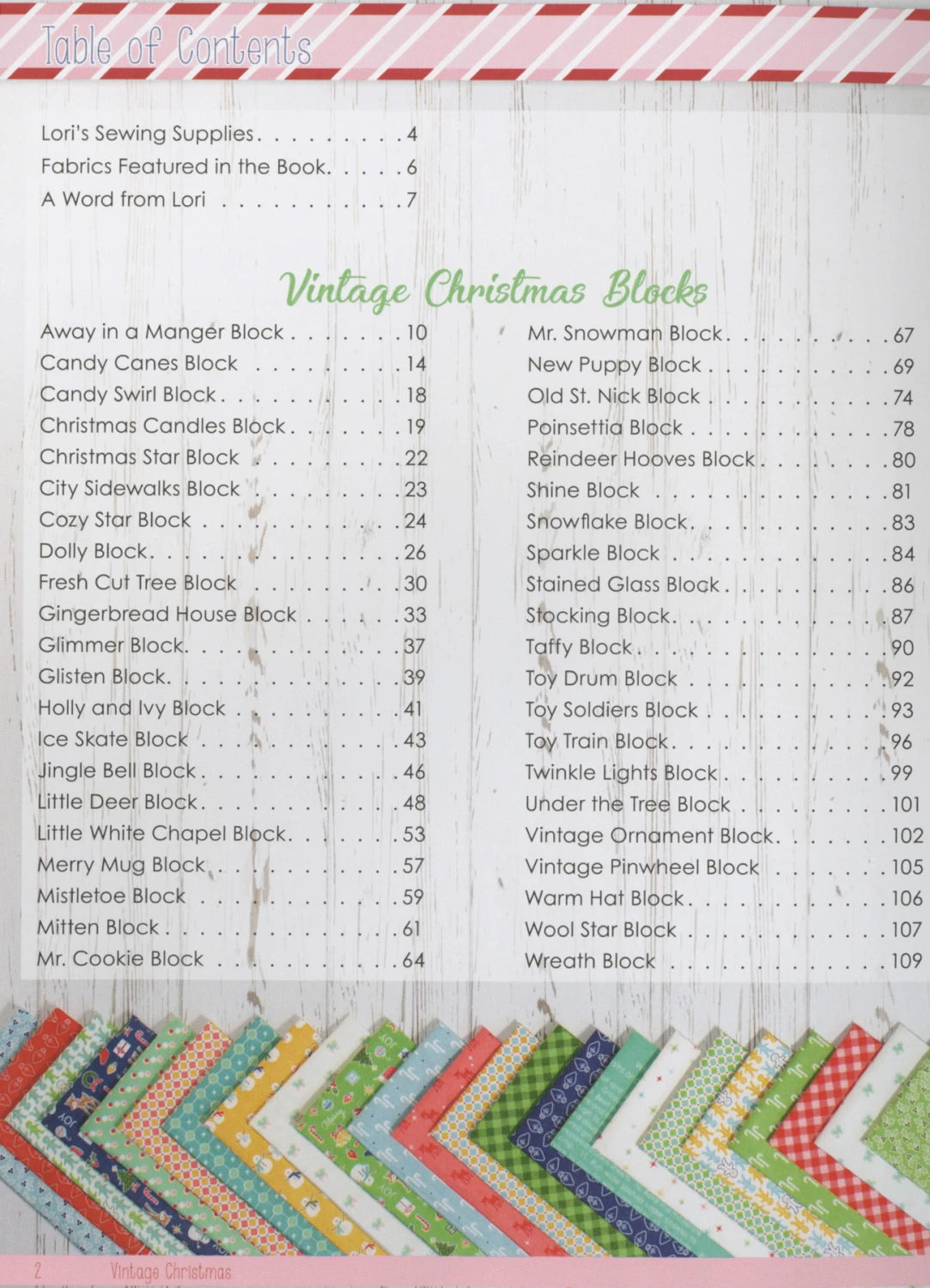 Vintage Christmas Book - image 3 - quilting book with patterns and instructions