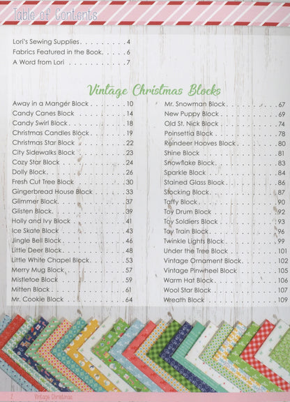 Vintage Christmas Book - image 3 - quilting book with patterns and instructions