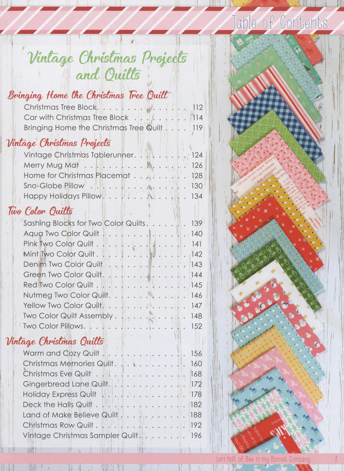 Vintage Christmas Book - image 4 - quilting book with patterns and instructions