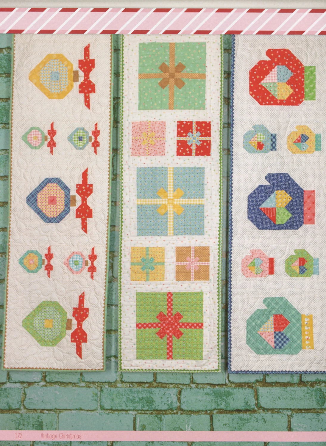 Vintage Christmas Book - image 6 - quilting book with patterns and instructions