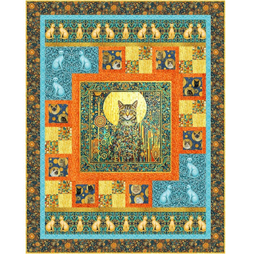 Imperial Cats Quilt Kit