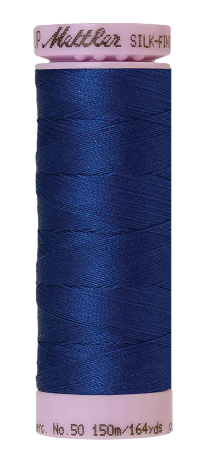 Mettler Cotton Silk Finish 50wt Imperial Blue